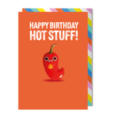 Birthday Card with Chilli Magnet – Kawaii