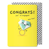 Sketchy Occasions - Engagement Ring Jelly Magnet Card