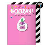 Age 6 Birthday Card