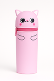 Pencil Case - Pink Cat