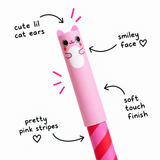 Erasable Pens- Pink Cat design- CDU 24 pieces