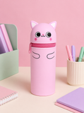 Pencil Case - Pink Cat