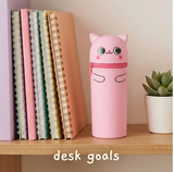 Pencil Case - Pink Cat