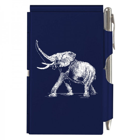 Flip Note - Elephant Blue