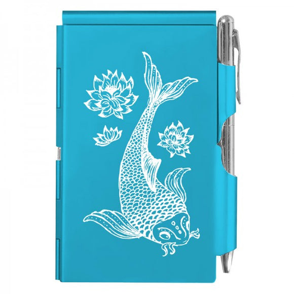 Flip Note - Koi Bright Blue