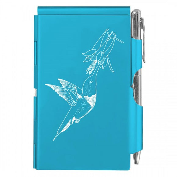 Flip Note - Hummingbird Bright Blue