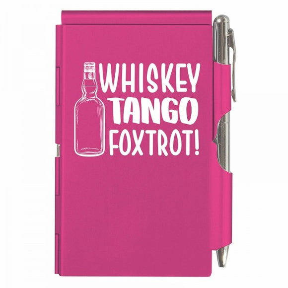 Flip Note - Whiskey Tango Pink