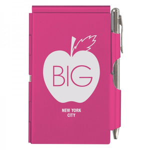 Flip Note - NY - Bright Pink Apple