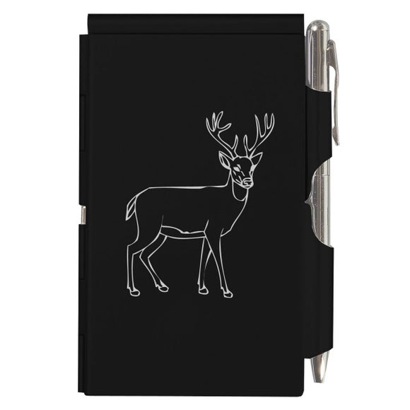 Flip Note - Black Deer