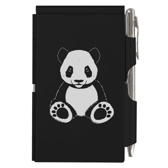 Flip Note - Black Panda