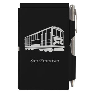 Flip Note - Black - Cable Car