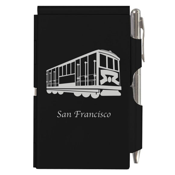 Flip Note - Black - Cable Car