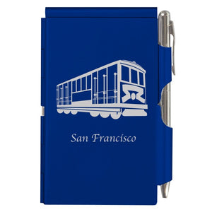 Flip Note - Royal Blue - Cable Car