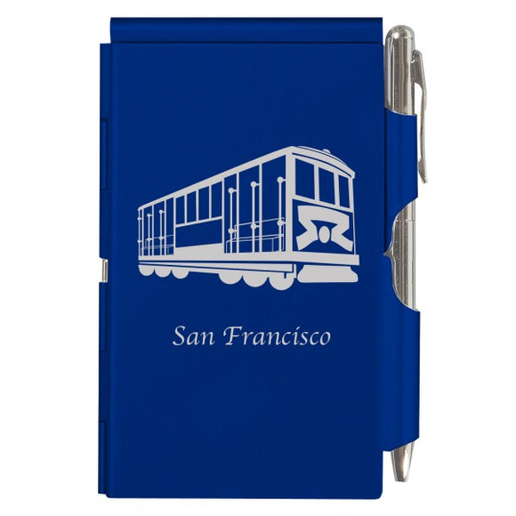 Flip Note - Royal Blue - Cable Car