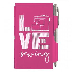 Flip Note - Love Sewing