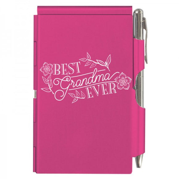 Flip Note - Best Grandma - Pink