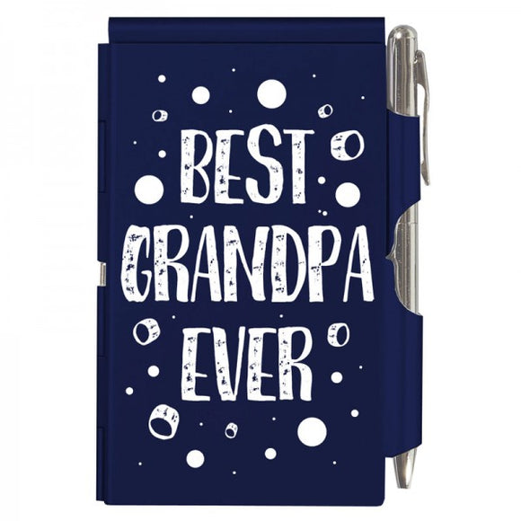 Flip Note - Best Grandpa - Blue