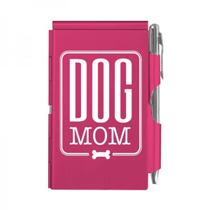 Flip Note - Pink - Dog Mom