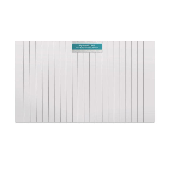 LED Aluminum Notepad - Refill - Lined Paper