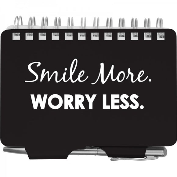 Password Book - Smile More Worry Less