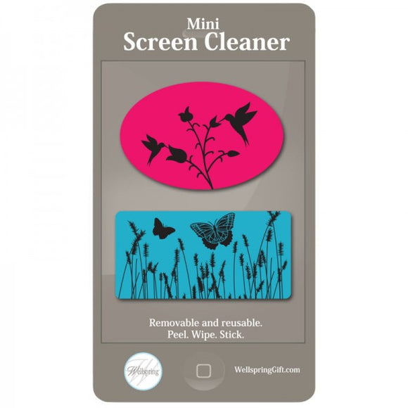 Mini Screen Cleaner - Bird & Butterfly