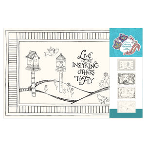 Coloring Placemats - Nature