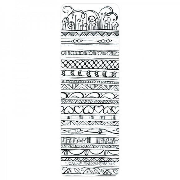Coloring Bookmark - Pattern Rows