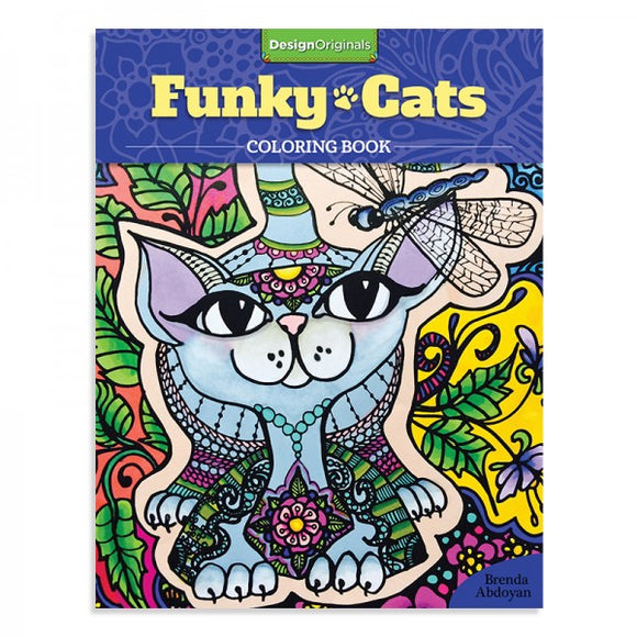 Coloring Book - Funky Cats