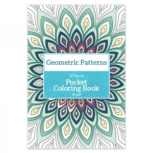 Pocket Coloring Book - Geometric Patterns