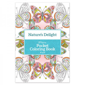 Pocket Coloring Book - Nature's Delight