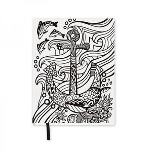 Pocket Coloring Journal - Ocean Life
