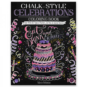 Coloring Book - Chalk Style - Celebrations