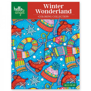 Coloring Book - Hello Angel - Winter Wonderland