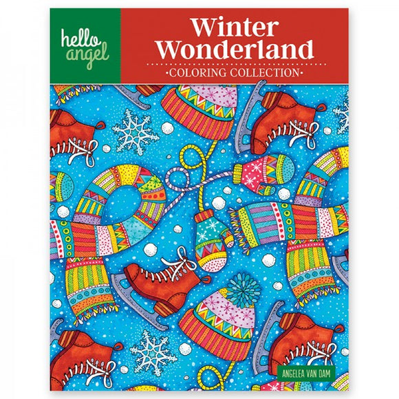 Coloring Book - Hello Angel - Winter Wonderland