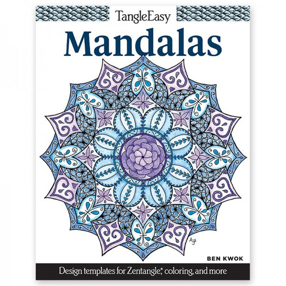 Coloring Book - TangleEasy - Mandalas