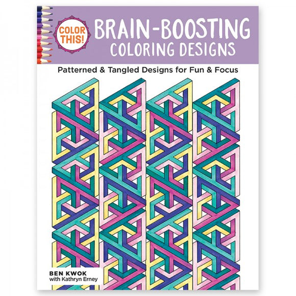 Coloring Book - Color This! Brain-Boosting