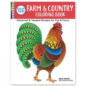 Coloring Book - Color This! Farm & Country