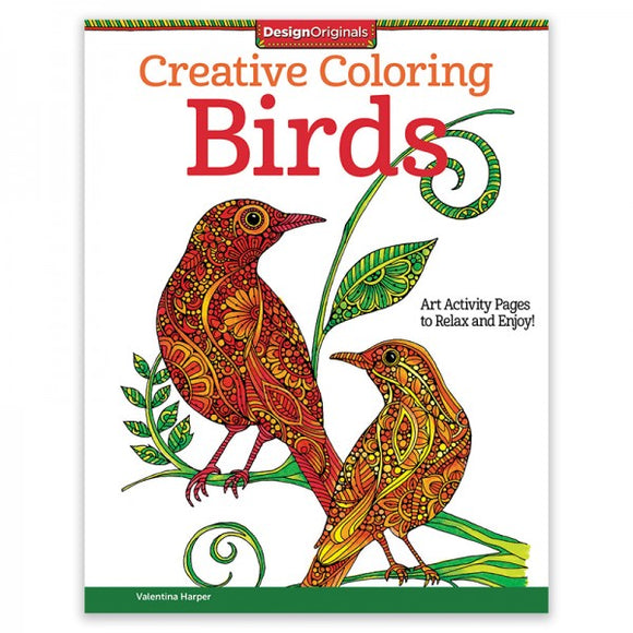 Coloring Book - Creative Coloring - Birds