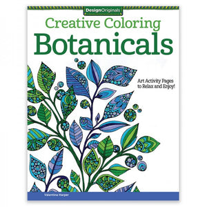 Coloring Book - Creative Coloring - Botanicals