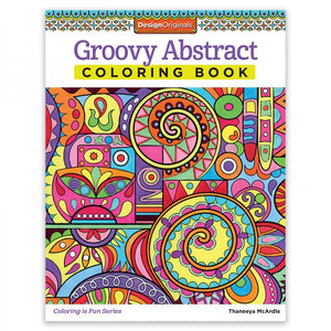 Coloring Book - Groovy Abstract