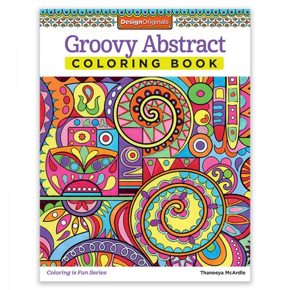 Coloring Book - Groovy Abstract