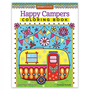 Coloring Book - Happy Campers
