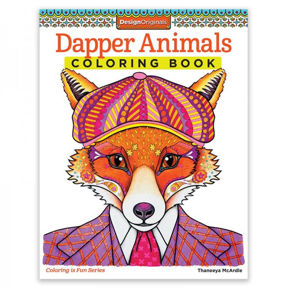 Coloring Book - Dapper Animals