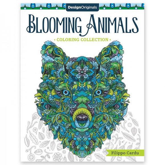 Coloring Book - Blooming Animals