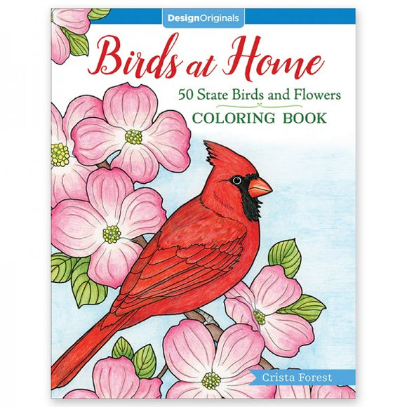 Coloring Book - Birds at Home