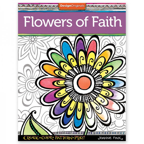 Coloring Book - Flowers of Faith