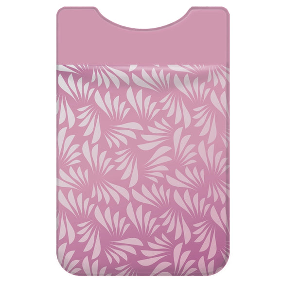 Pocket+ Stretch - Pink Leaf